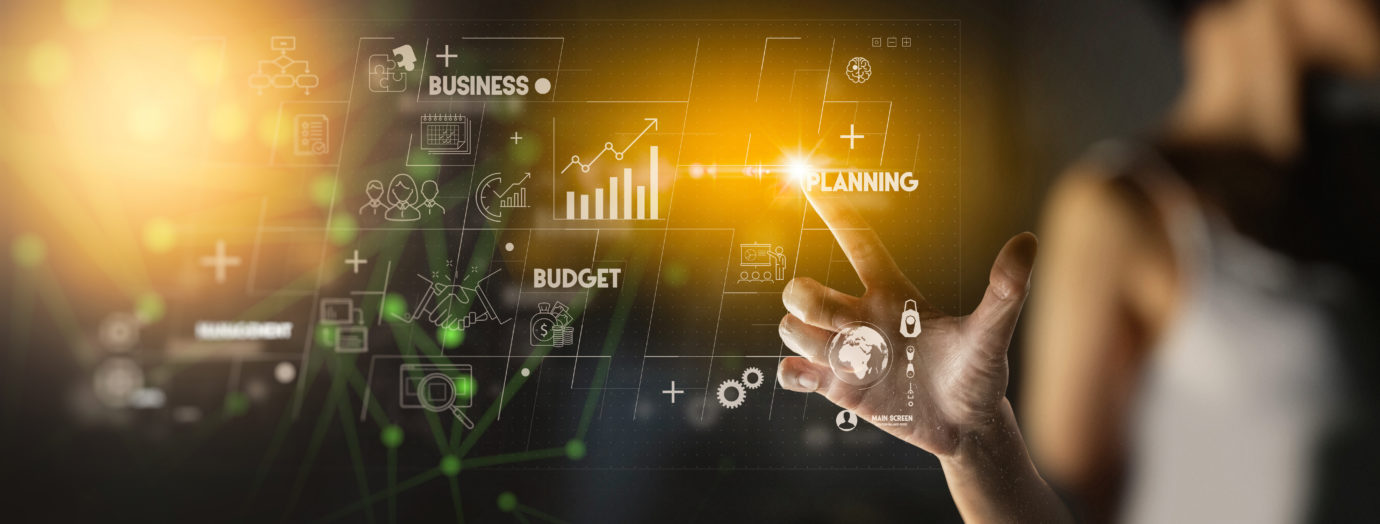 Fundamentals of Procurement Management skills on a computer