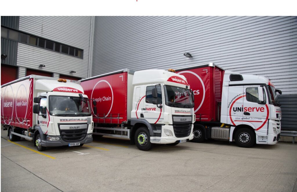 Uniserve trucks and trailers